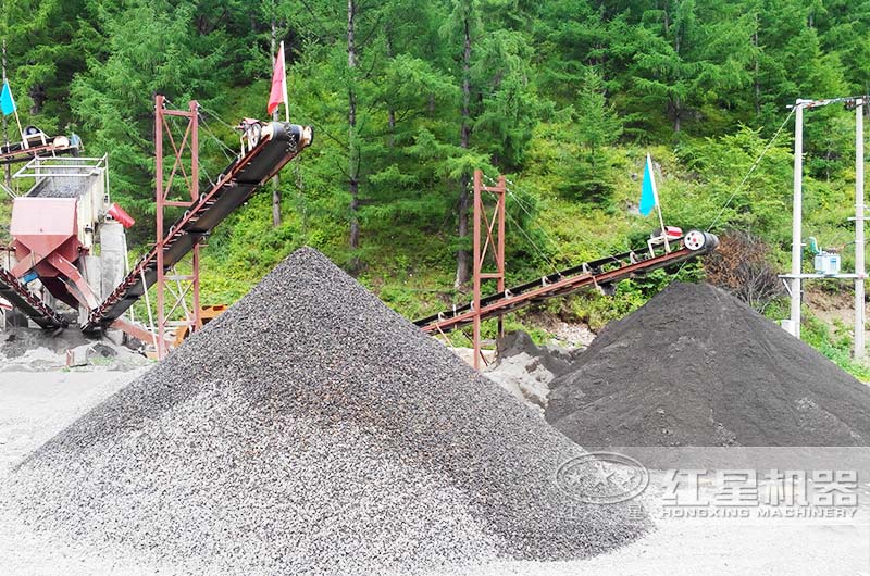 濕式制砂生產線現場 濕式制砂生產線現場