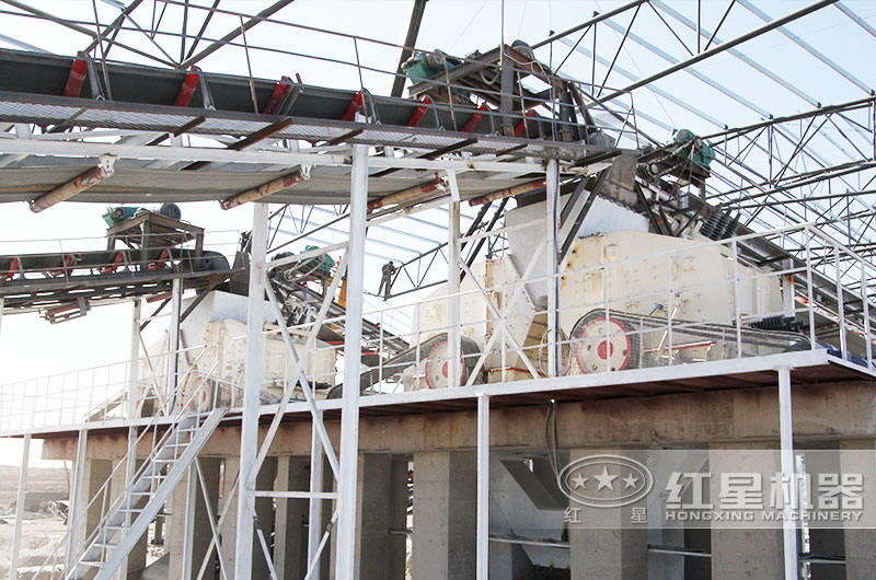 方案一:配顎破、反擊破的現(xiàn)場(chǎng)圖2 方案一:配顎破、反擊破的現(xiàn)場(chǎng)圖2