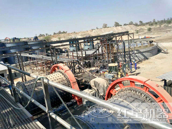 湖南金礦球磨機工作現場 湖南金礦球磨機工作現場