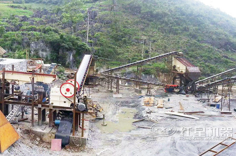 江蘇破碎加工生產線現場 江蘇破碎加工生產線現場