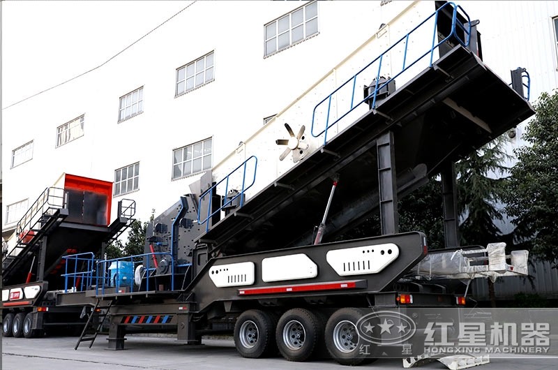 HX938F1214移動反擊式制砂生產機 HX938F1214移動反擊式制砂生產機