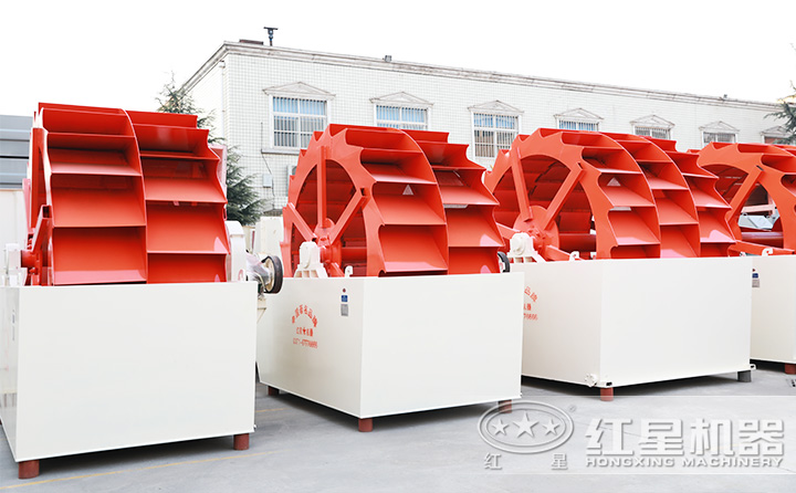 單輪、雙輪、三輪洗砂機，不同型號供君選擇 