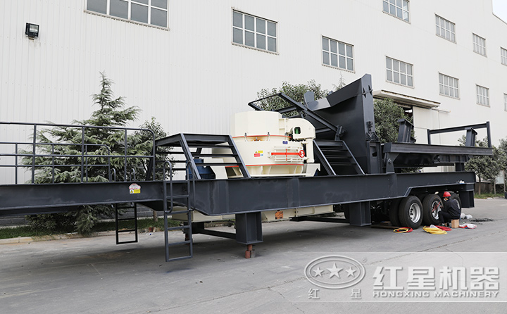 鵝卵石移動制沙機,一體化機組設計,占地面積小
