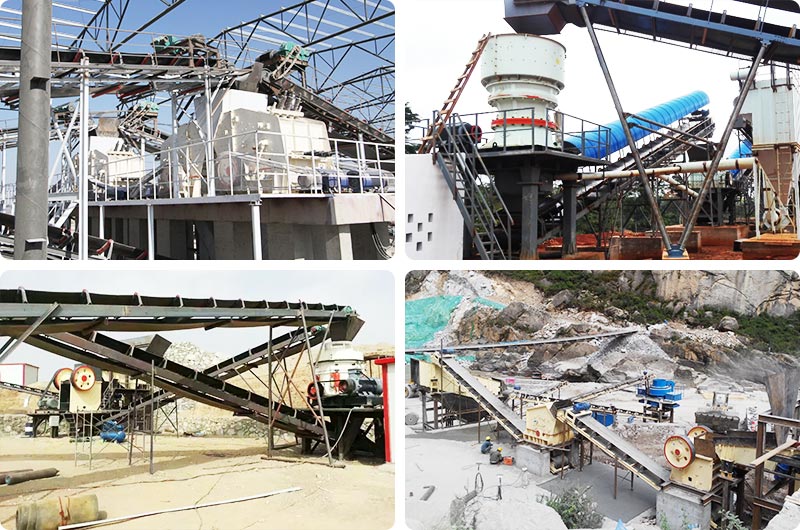 時產600噸固定制砂生產線組合
