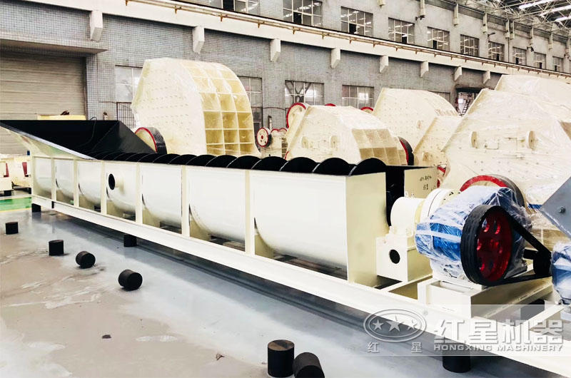 螺旋式洗砂機機身長8-11米,可與機載車身銜接合理