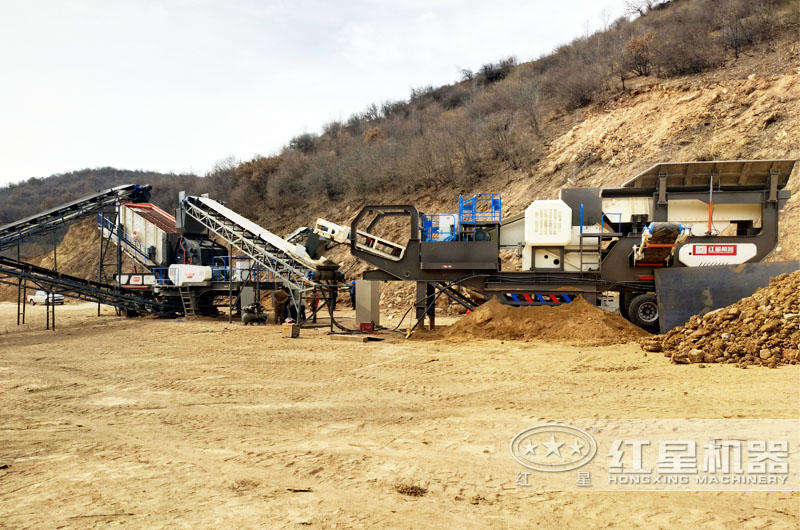 安徽亳州移動制砂機生產現場 安徽亳州移動制砂機生產現場