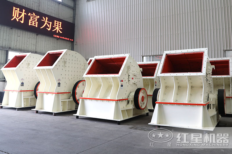 錘式破碎機-一次成型、簡化碎石流程