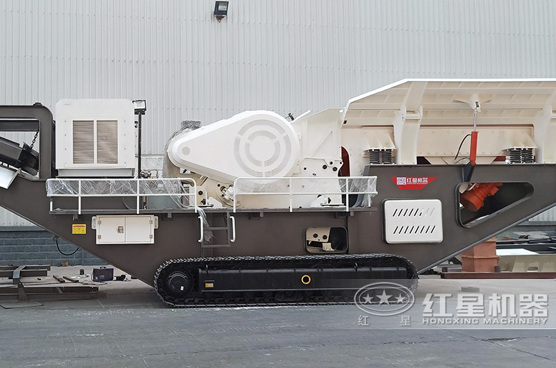 新型移動(dòng)破碎機(jī)，高產(chǎn)效能高投資少