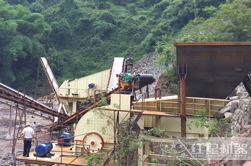 山西客戶時產(chǎn)500噸大型石頭破碎生產(chǎn)線 山西客戶時產(chǎn)500噸大型石頭破碎生產(chǎn)線