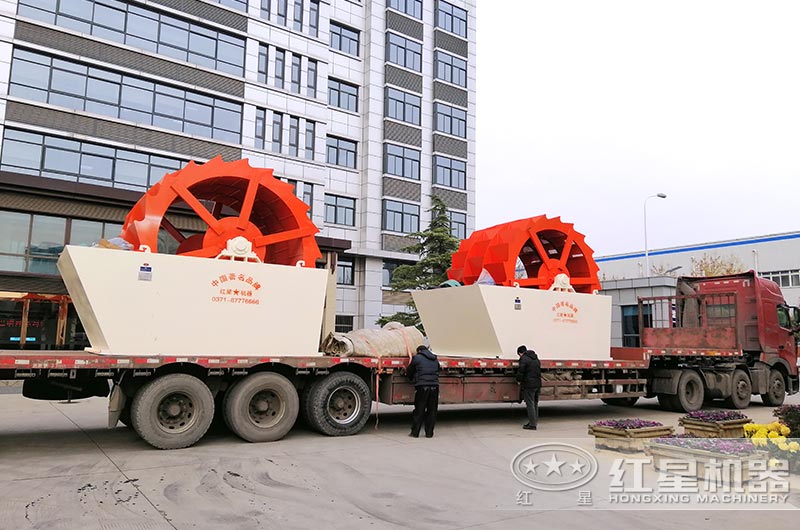 一小時(shí)160噸洗砂機(jī)設(shè)備發(fā)貨中 一小時(shí)160噸洗砂機(jī)設(shè)備發(fā)貨中