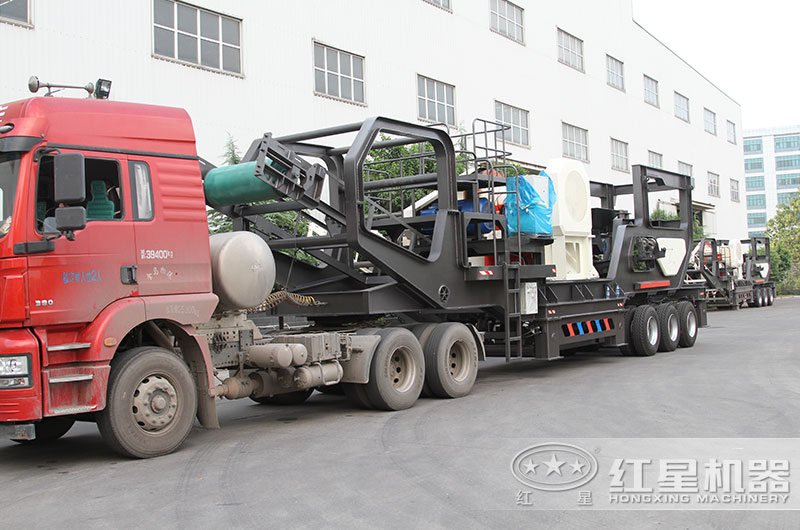 建筑垃圾移動破碎站開回家 建筑垃圾移動破碎站開回家