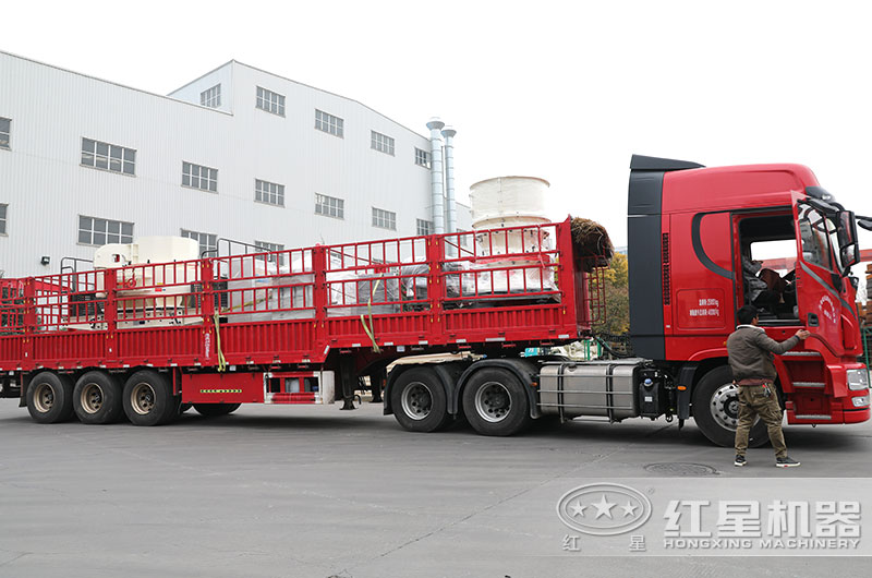 人工機制砂機器發貨及時，負責安裝