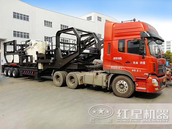 時(shí)產(chǎn)200噸廢鋼渣移動(dòng)破碎機(jī)直接發(fā)往客戶現(xiàn)場 時(shí)產(chǎn)200噸廢鋼渣移動(dòng)破碎機(jī)直接發(fā)往客戶現(xiàn)場