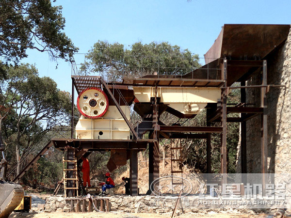 韶關(guān)鄂式碎石機(jī)客戶生產(chǎn)現(xiàn)場(chǎng)圖 韶關(guān)鄂式碎石機(jī)客戶生產(chǎn)現(xiàn)場(chǎng)圖