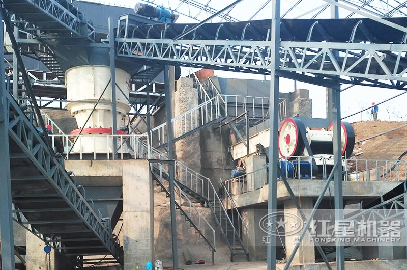 河南客戶石頭破碎生產(chǎn)線圖 河南客戶石頭破碎生產(chǎn)線圖