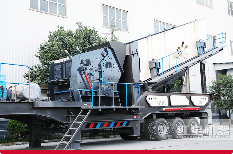 反擊式輪胎移動破碎站圖片 反擊式輪胎移動破碎站圖片