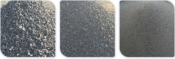 碎沙成品圖，是否達到您的物料要求？