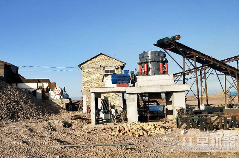 日產1000方砂石生產線作業現場圖片 日產1000方砂石生產線作業現場圖片