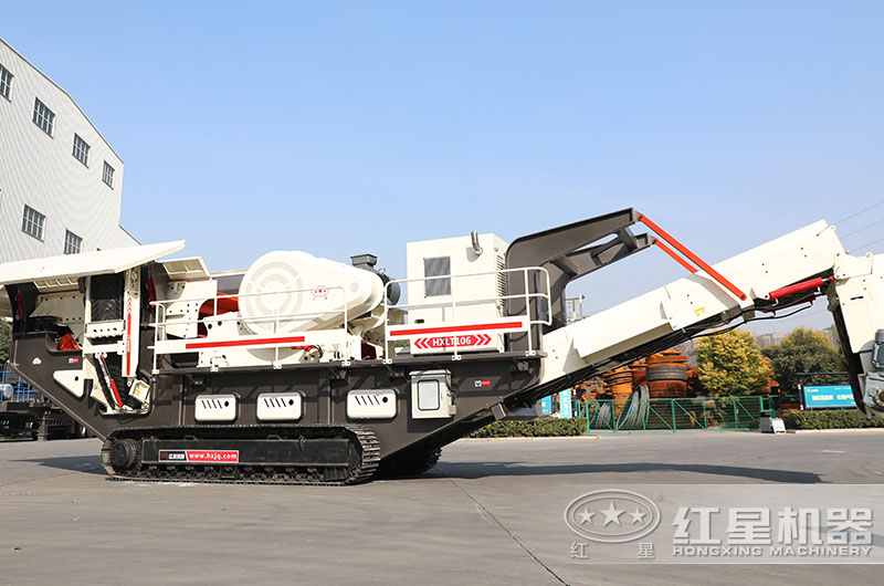 建筑垃圾回收再利用設備,履帶式移動 建筑垃圾回收再利用設備,履帶式移動