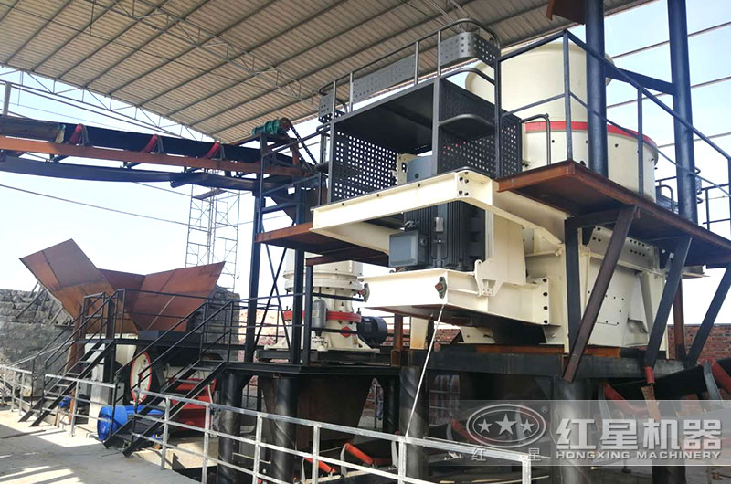 河北客戶人工砂生產(chǎn)線現(xiàn)場(chǎng) 河北客戶人工砂生產(chǎn)線現(xiàn)場(chǎng)