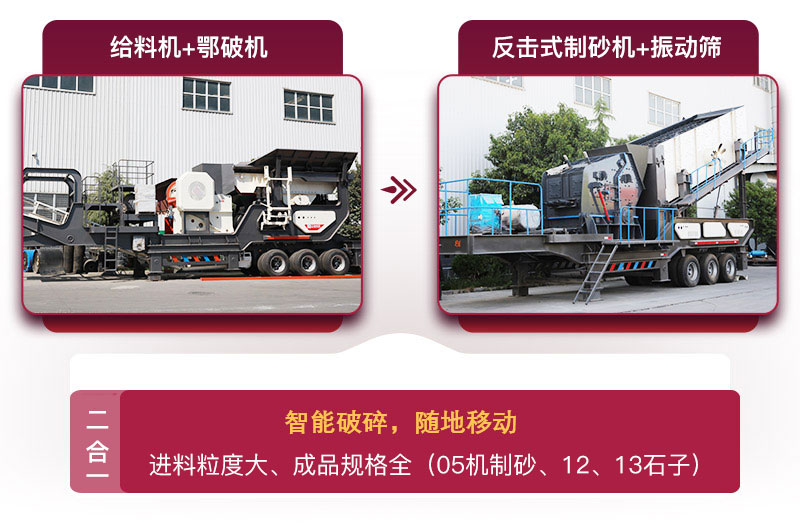 二合一配置小型建筑垃圾制砂機(jī) 二合一配置小型建筑垃圾制砂機(jī)