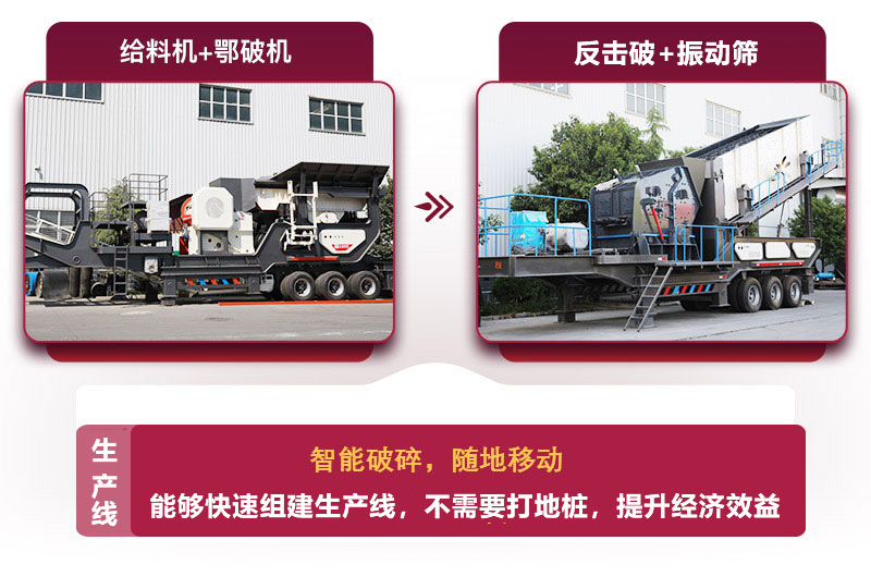 移動式日產(chǎn)3000方砂石生產(chǎn)線 移動式日產(chǎn)3000方砂石生產(chǎn)線