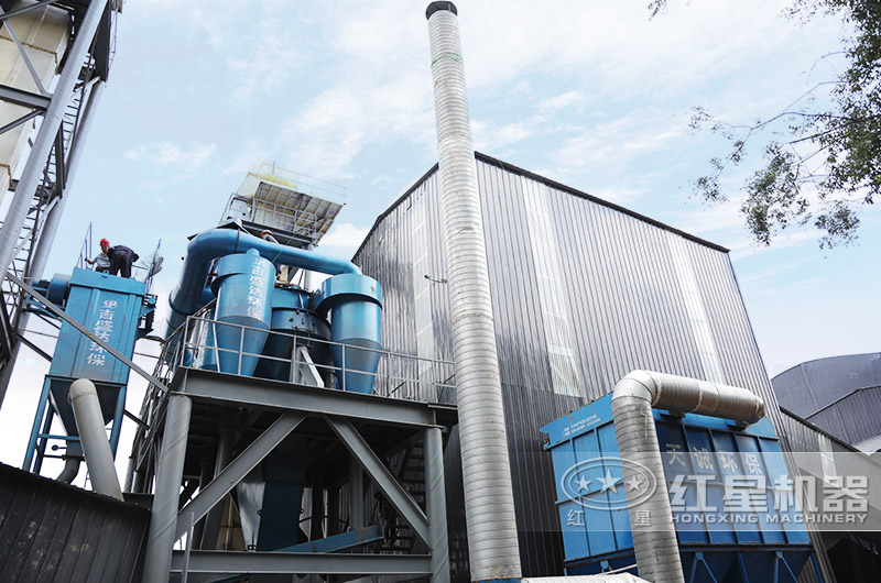 全封閉廠房+除塵器 全封閉廠房+除塵器