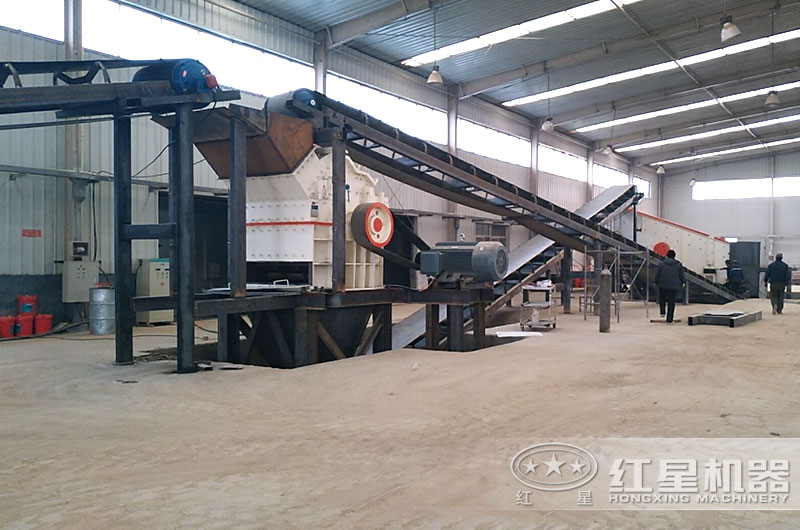 第三代制沙機工作現場圖片 第三代制沙機工作現場圖片