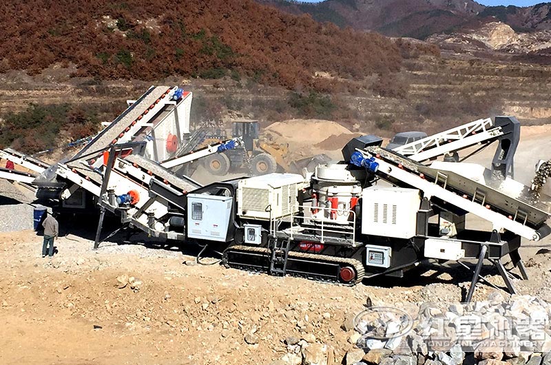 車載流動石頭粉碎機 車載流動石頭粉碎機