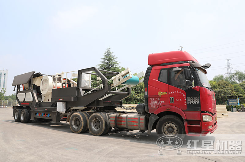 時產(chǎn)300噸建筑廢料移動碎石機發(fā)貨 時產(chǎn)300噸建筑廢料移動碎石機發(fā)貨