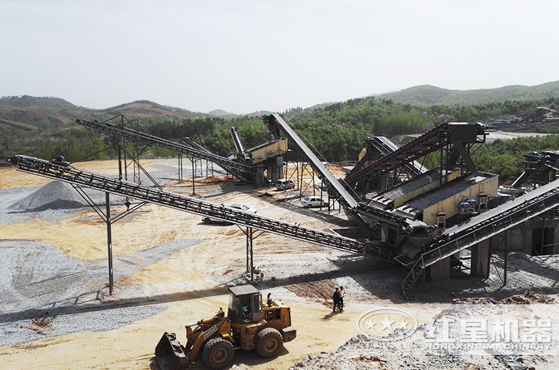 碎石機加工生產現場 碎石機加工生產現場
