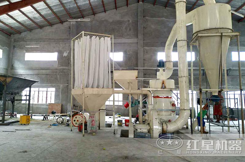 礦粉生產現場圖片 礦粉生產現場圖片
