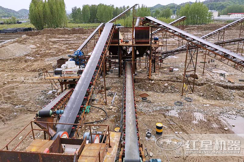 浙江客戶制砂機生產現場 浙江客戶制砂機生產現場