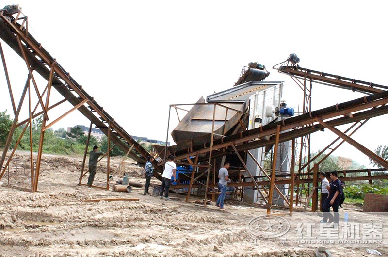 振動(dòng)篩在石英砂生產(chǎn)線 振動(dòng)篩在石英砂生產(chǎn)線