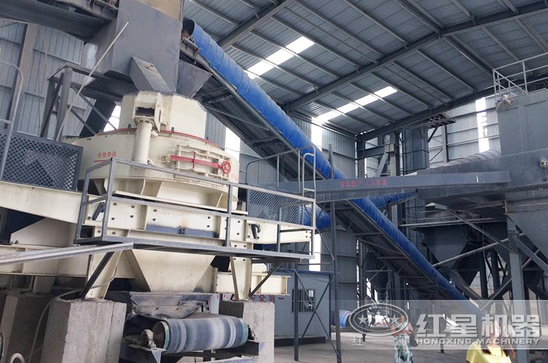 立軸沖擊破工作現場 立軸沖擊破工作現場