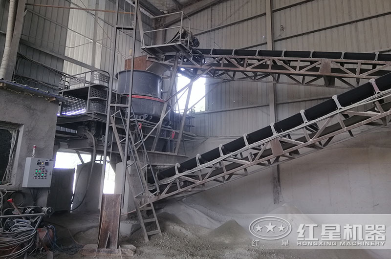 沖擊式制砂機(jī)加工現(xiàn)場 沖擊式制砂機(jī)加工現(xiàn)場