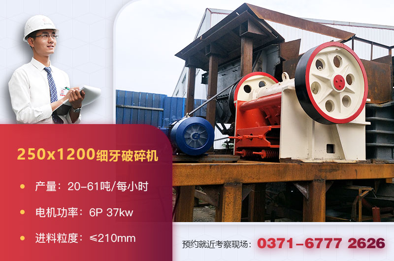 細顎破碎機250x1200型 細顎破碎機250x1200型