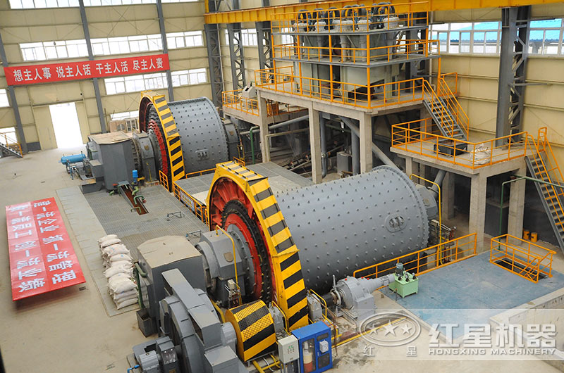 安徽客戶水磨石英砂加工現場 安徽客戶水磨石英砂加工現場